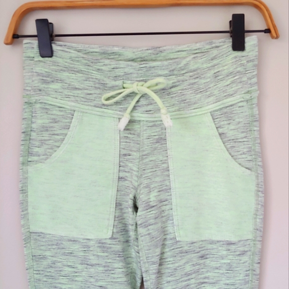 Free People Fp Movement Kyoto Leggings High Rise Ankle Pants Size XS Neon Melon - Picture 7 of 15